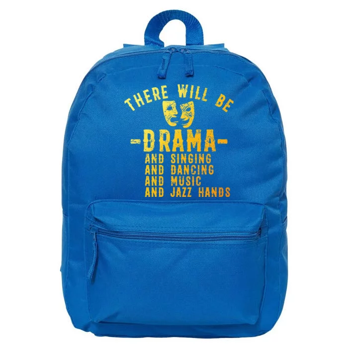 Theater Actor Broadway 16 in Basic Backpack