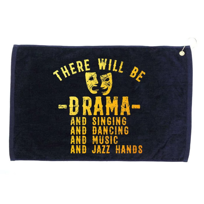 Theater Actor Broadway Grommeted Golf Towel