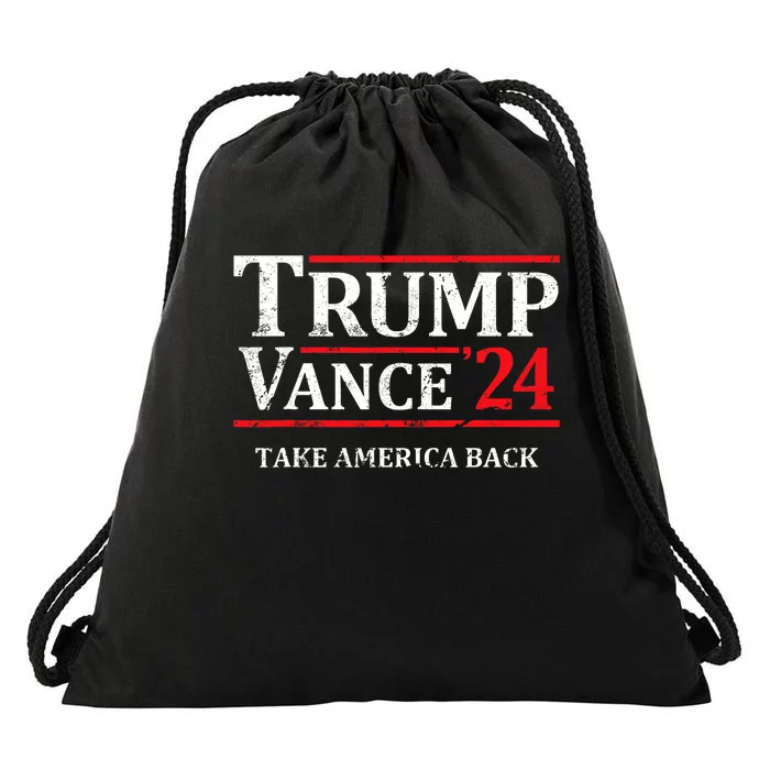 Take America Back Drawstring Bag