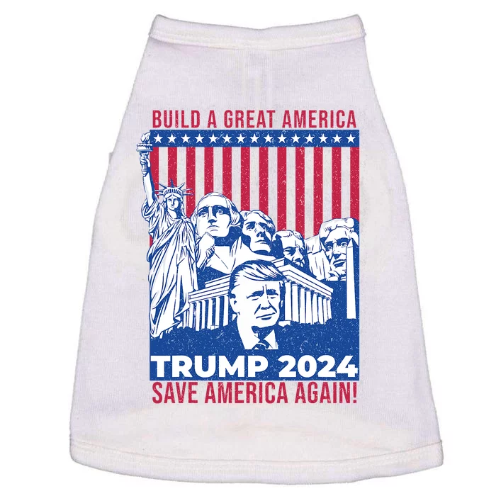 Take America Back 2024 Drain The Swamp Election Pro Trump 2024 Doggie Tank