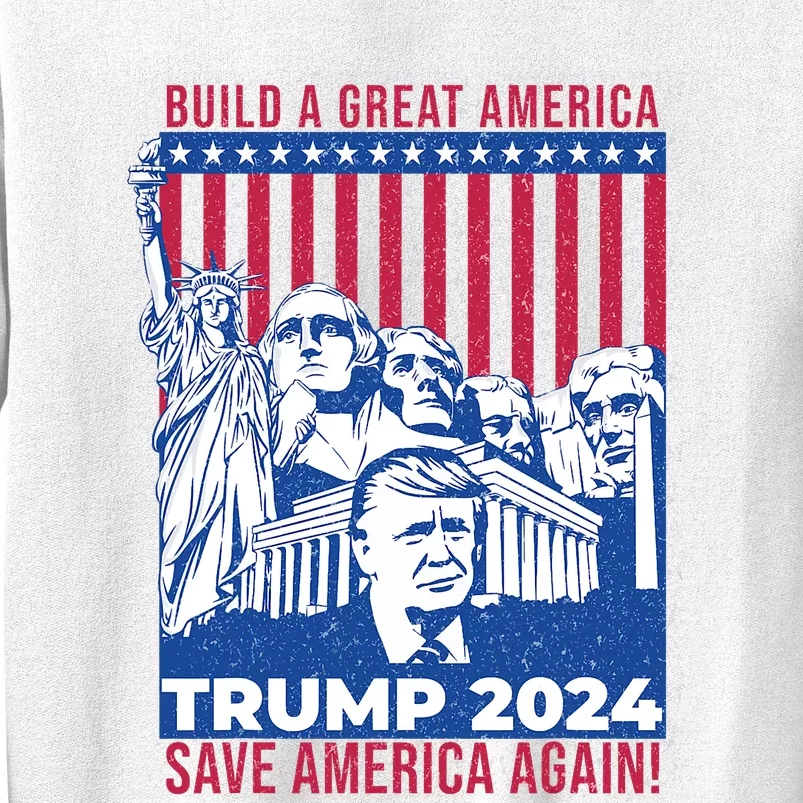 Take America Back 2024 Drain The Swamp Election Pro Trump 2024 Sweatshirt