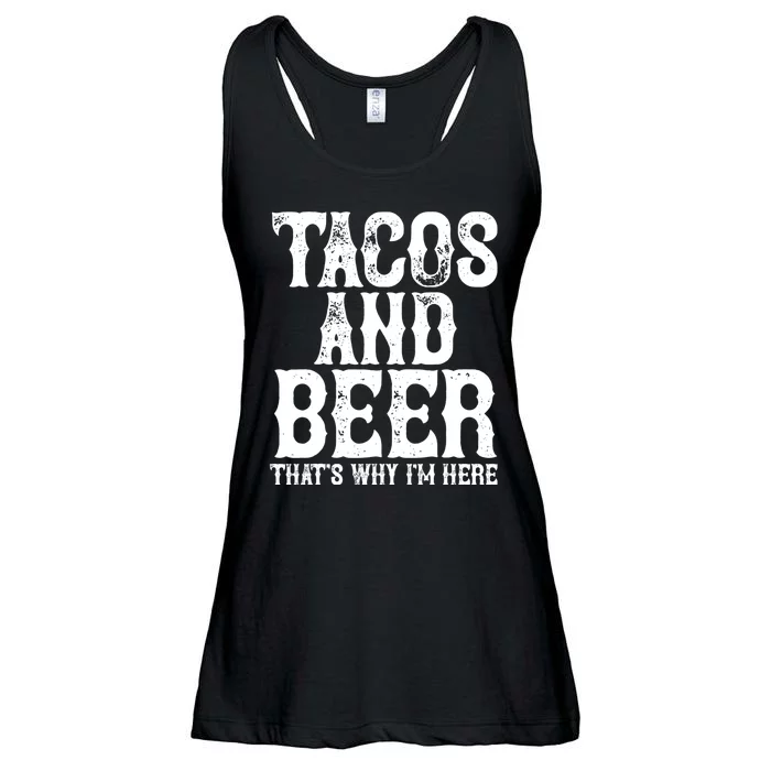 Tacos And Beer Drinking Drunk Cinco De Mayo Ladies Essential Flowy Tank