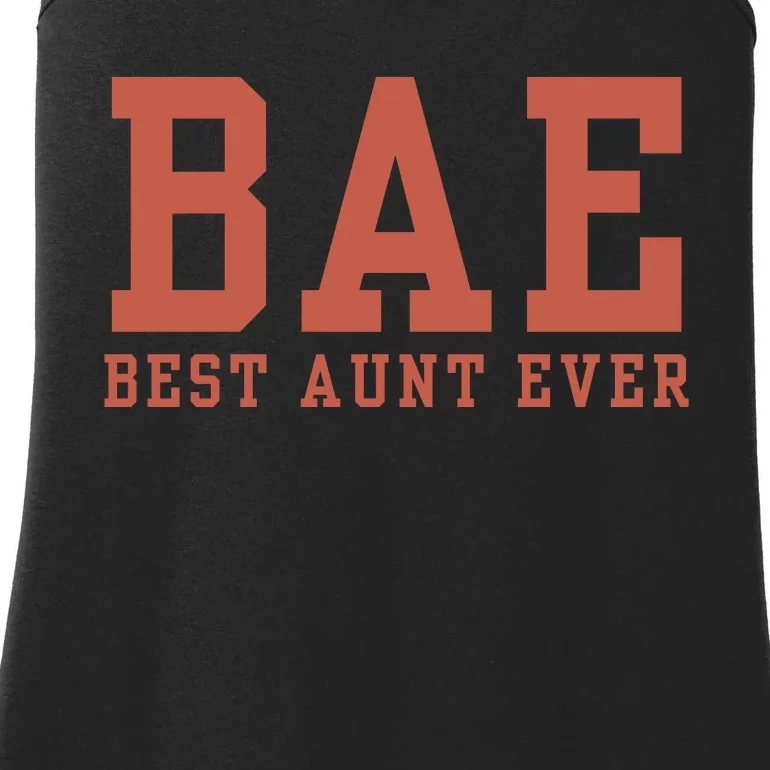 Trending Aunt Birthday Best Aunt Ever Ladies Essential Tank