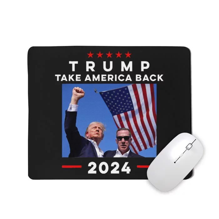 Take America Back Again Survivor Rally Design Mousepad