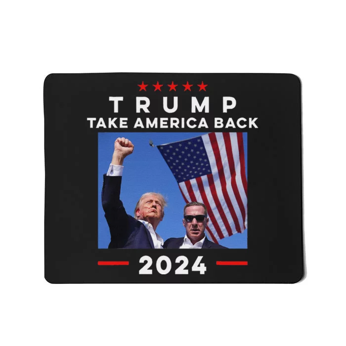 Take America Back Again Survivor Rally Design Mousepad