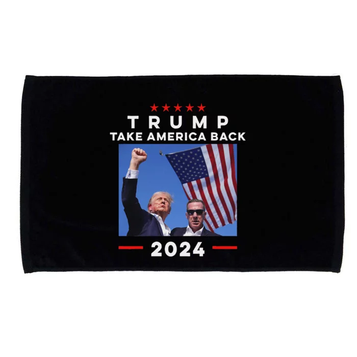 Take America Back Again Survivor Rally Design Microfiber Hand Towel