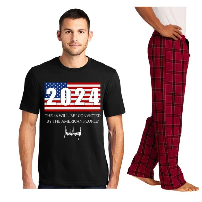 Take America Back Election 2024 American Flag Maga Pajama Set