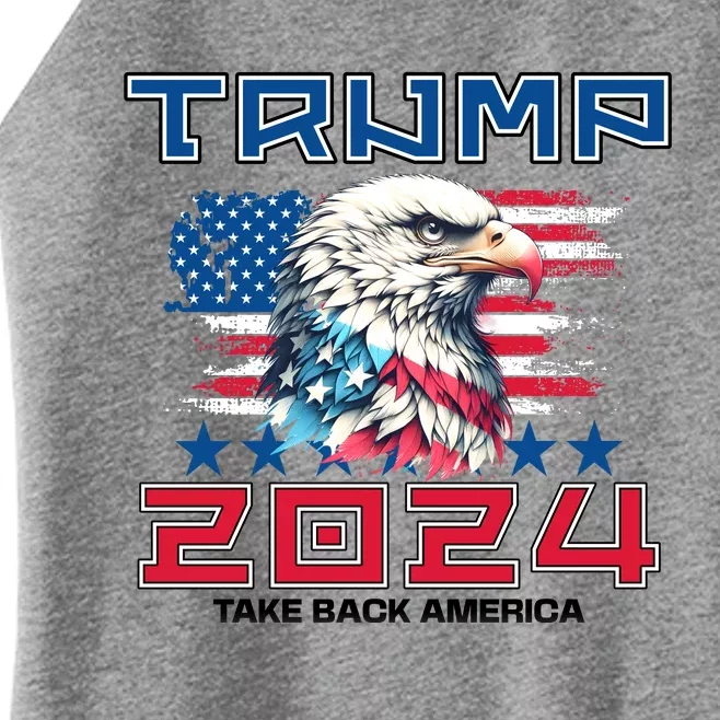 Take America Back Trump 2024 Women’s Perfect Tri Rocker Tank