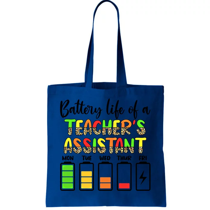 Teaching Assistant Battery Life Assistant Teacher Gift Tote Bag