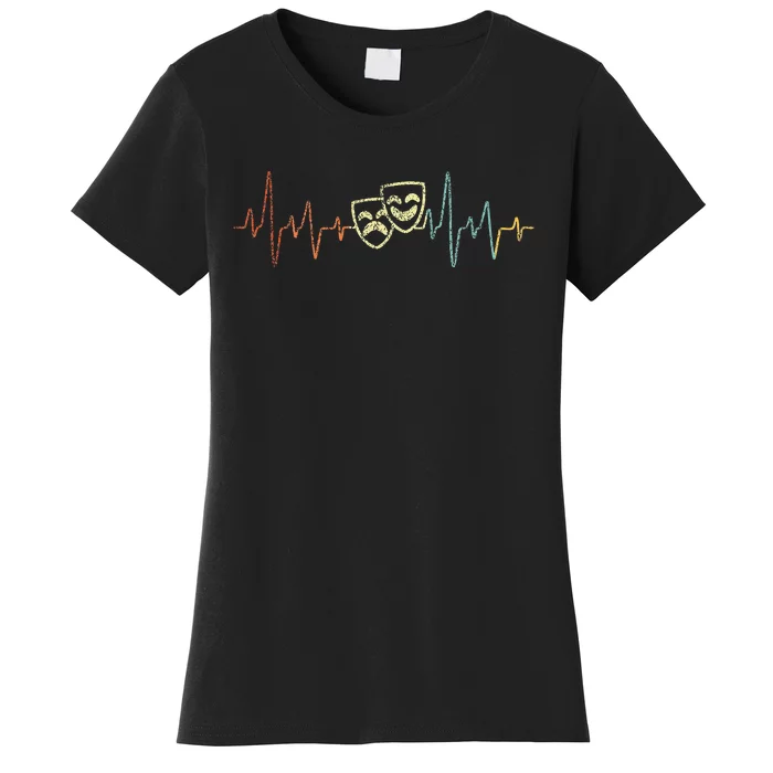 Theatre Actor Broadway Musical Theater Nerd Women's T-Shirt