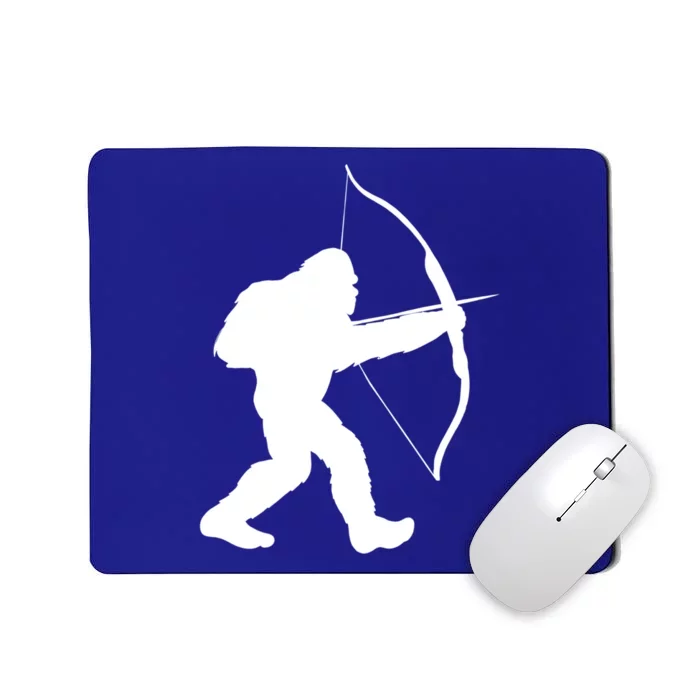 Traditional Archery Bigfoot Recurve Bow Lovers Cool Gift Mousepad