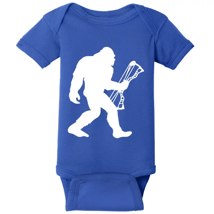 Traditional Archery Bigfoot Recurve Bow Sasquatch Archery Gift Baby Bodysuit