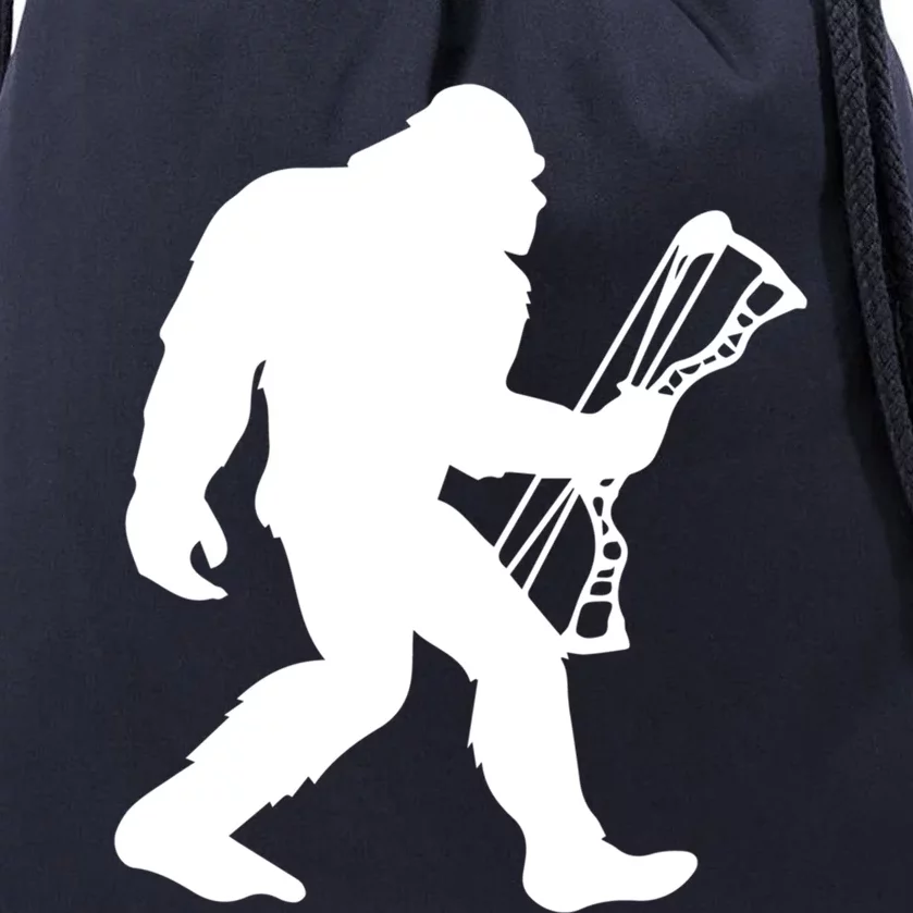 Traditional Archery Bigfoot Recurve Bow Sasquatch Archery Gift Drawstring Bag