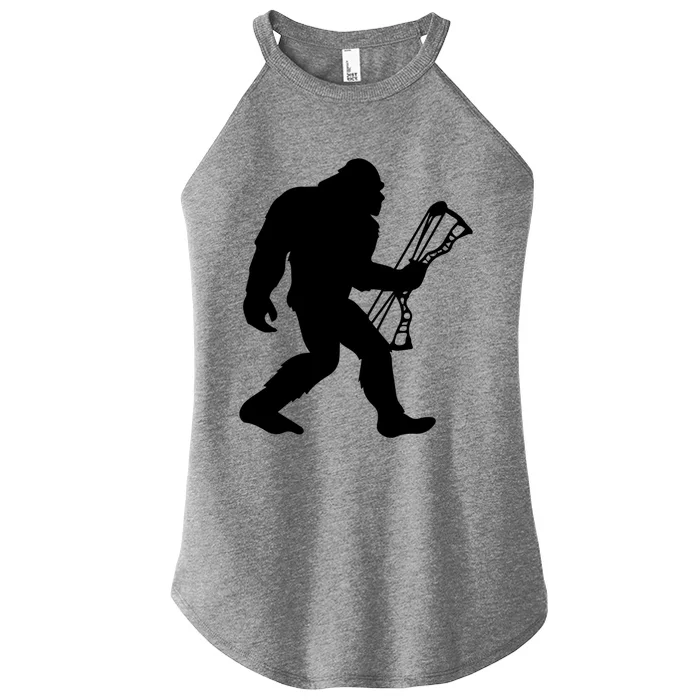 Traditional Archery Bigfoot Recurve Bow Sasquatch Archery Gift Women’s Perfect Tri Rocker Tank