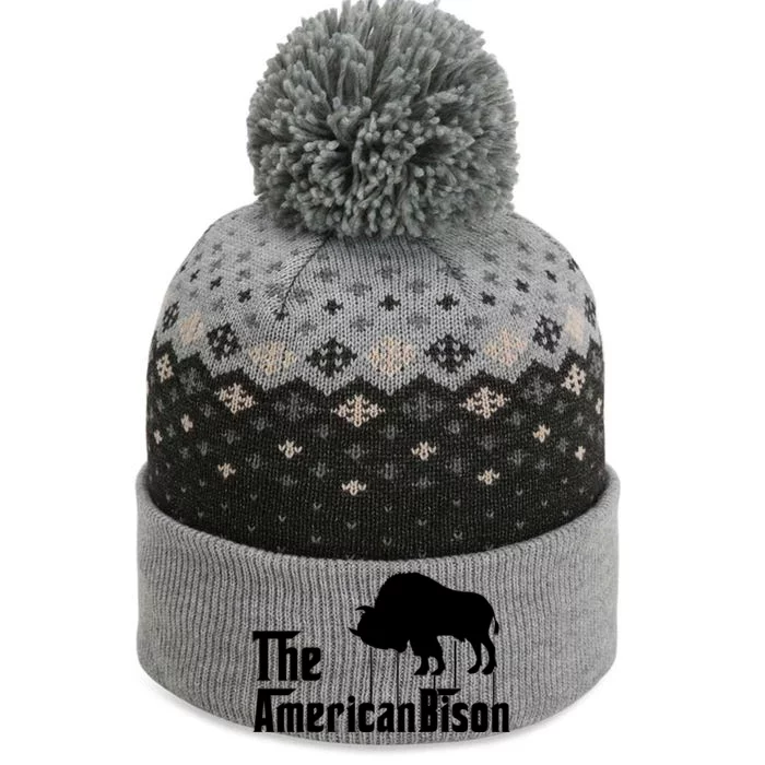 The American Bison The Baniff Cuffed Pom Beanie