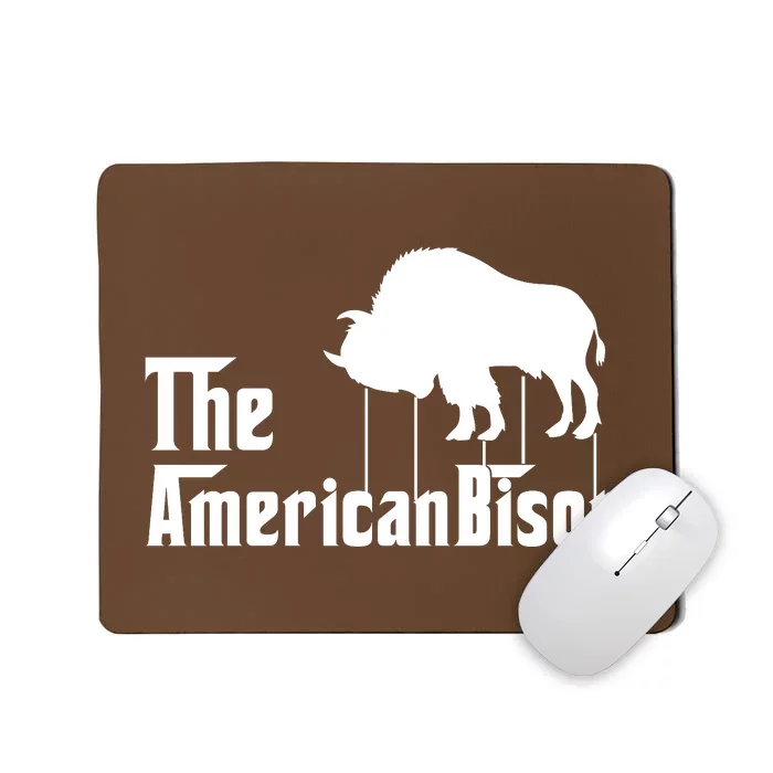 The American Bison Mousepad