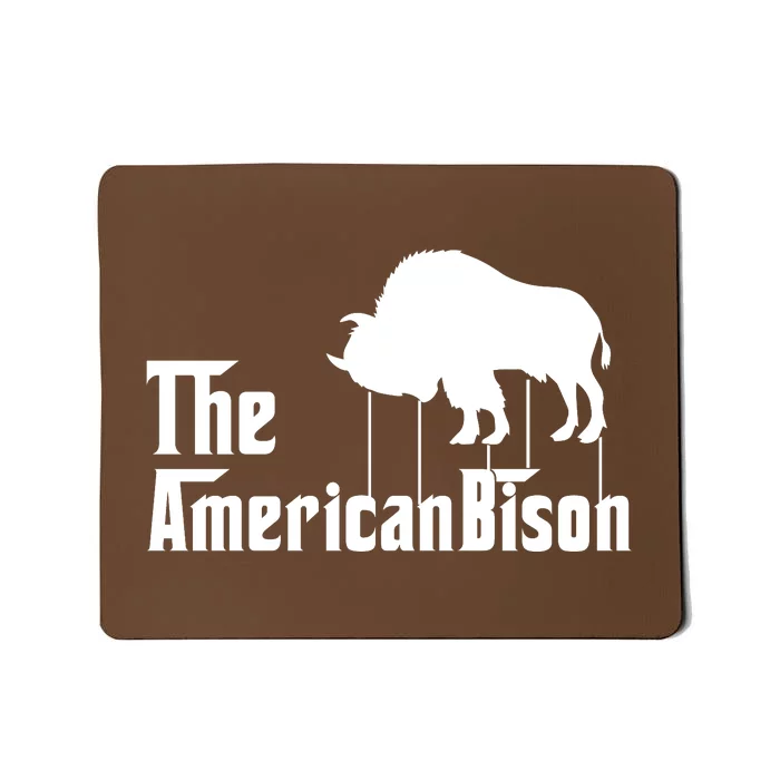 The American Bison Mousepad