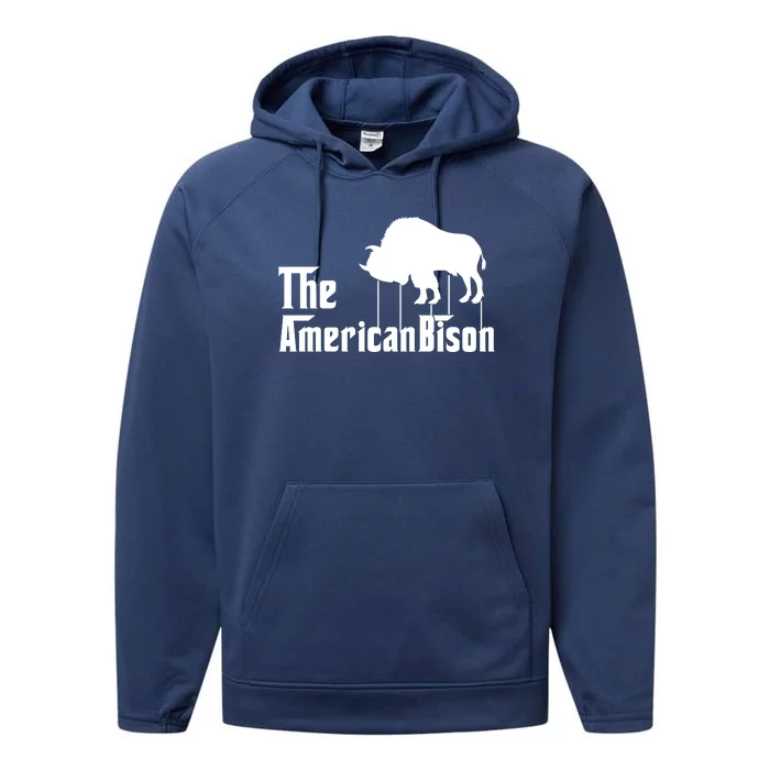 The American Bison Performance Fleece Hoodie