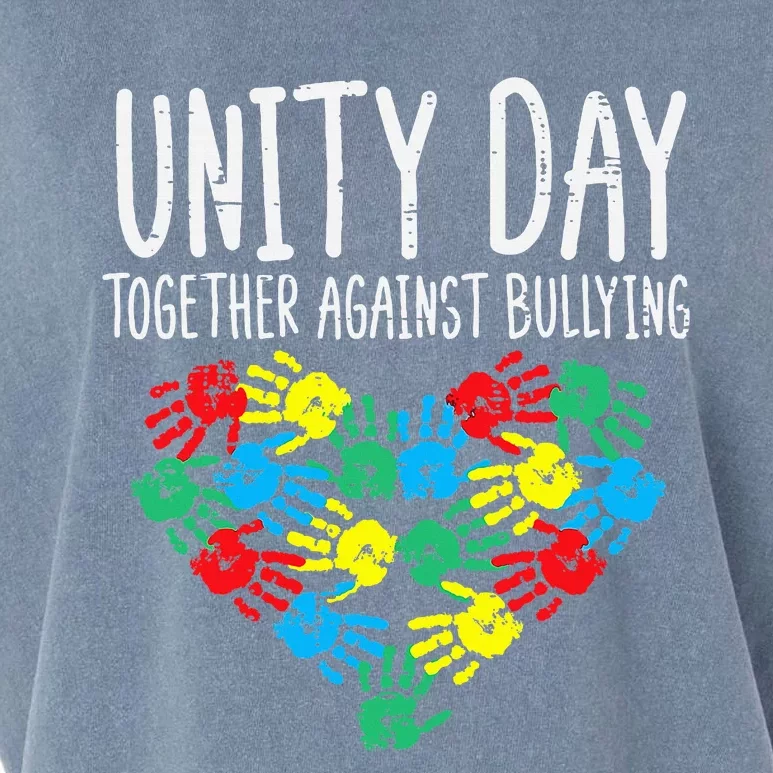 Together Against Bullying Unity Day Orange Anti Bully Garment-Dyed Women's Muscle Tee