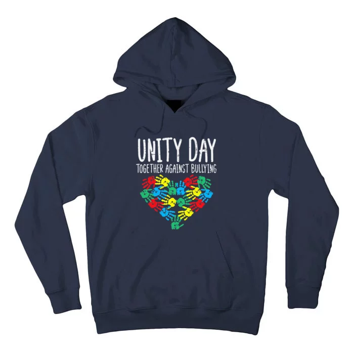 Together Against Bullying Unity Day Orange Anti Bully Tall Hoodie