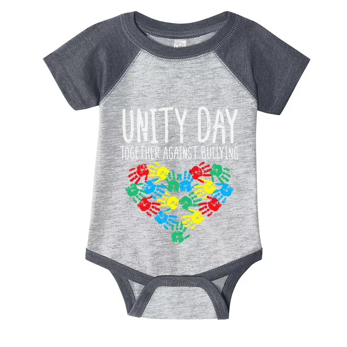 Together Against Bullying Unity Day Orange Anti Bully Infant Baby Jersey Bodysuit