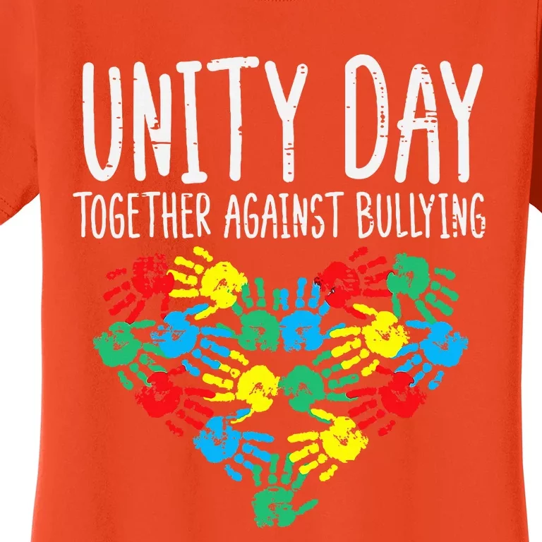 Together Against Bullying Unity Day Orange Anti Bully Women's T-Shirt