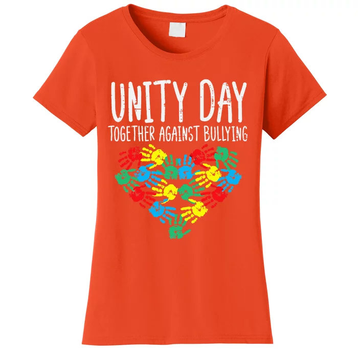 Together Against Bullying Unity Day Orange Anti Bully Women's T-Shirt