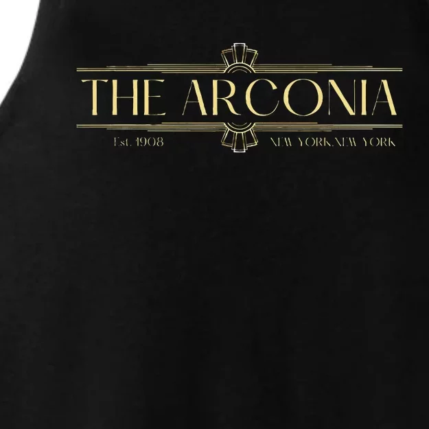 The Arconia Building Est. 1908 Murders New York Ladies Tri-Blend Wicking Tank