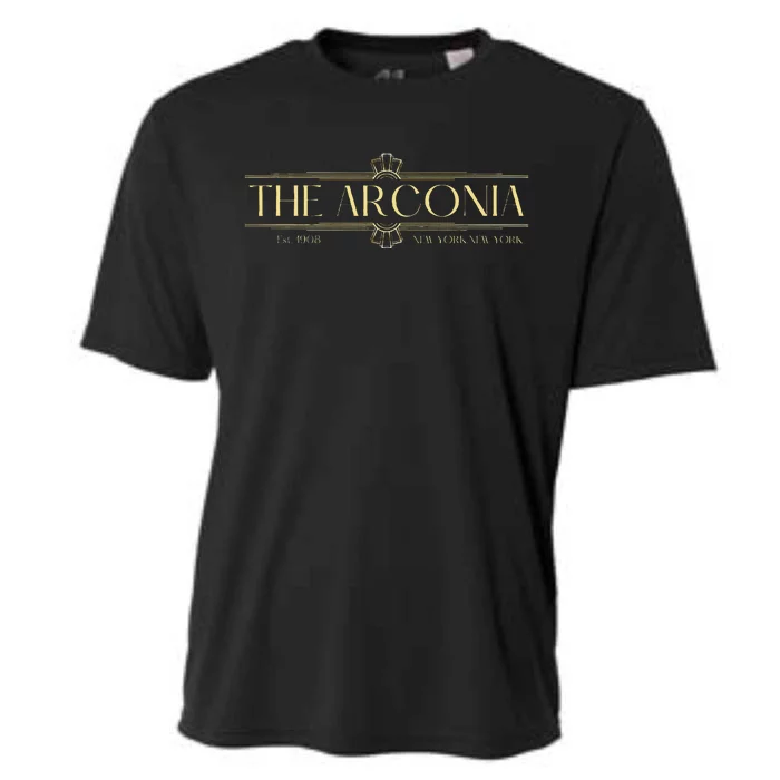 The Arconia Building Est. 1908 Murders New York Cooling Performance Crew T-Shirt