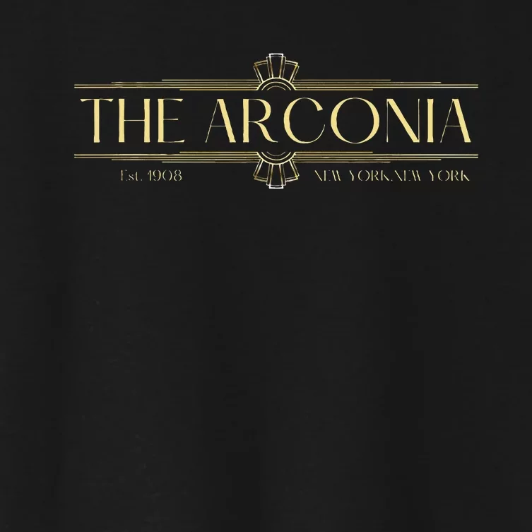 The Arconia Building Est. 1908 Murders New York Women's Crop Top Tee