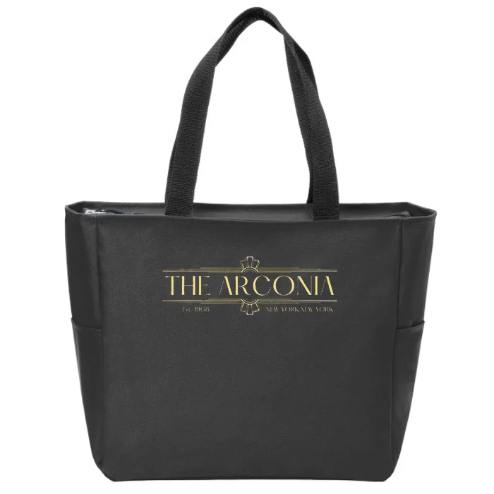 The Arconia Building Est. 1908 Murders New York Zip Tote Bag