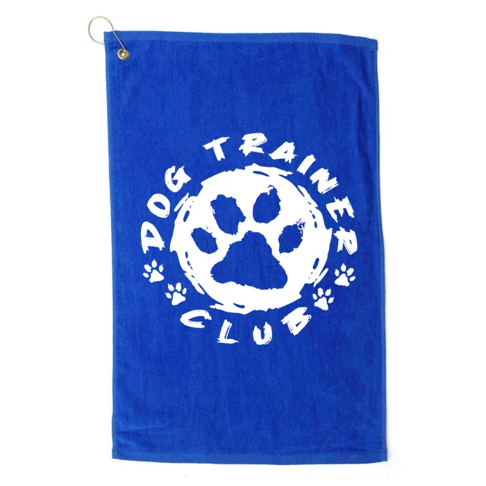 Training Animal Behaviorist Gift Dog Trainer Gift Platinum Collection Golf Towel