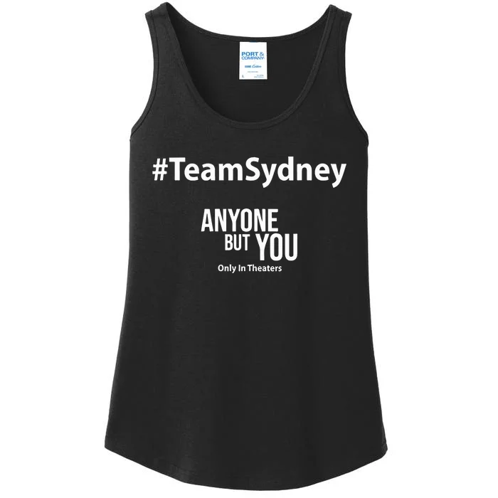 Teamsydney Anyone But You Only In Theaters Ladies Essential Tank