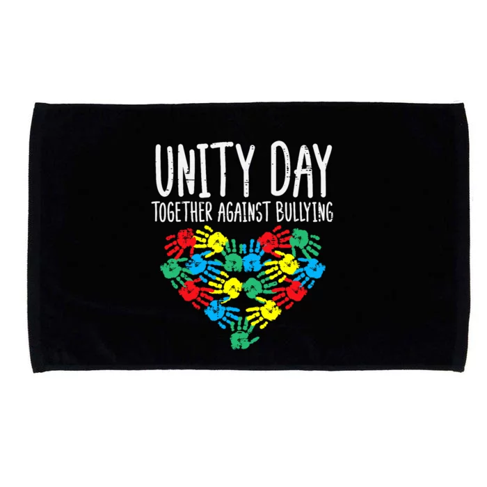 Together Against Bullying Kids Unity Day Orange Anti Bully Microfiber Hand Towel