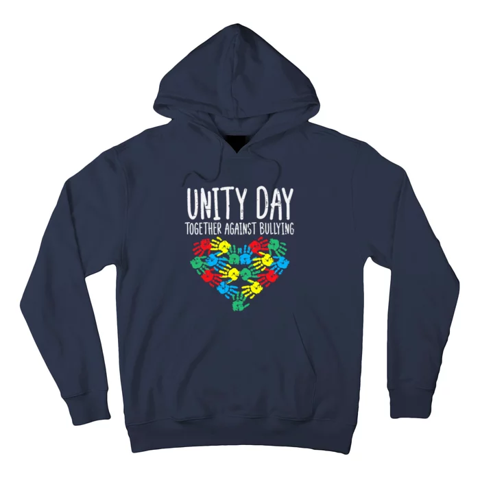 Together Against Bullying Kids Unity Day Orange Anti Bully Hoodie