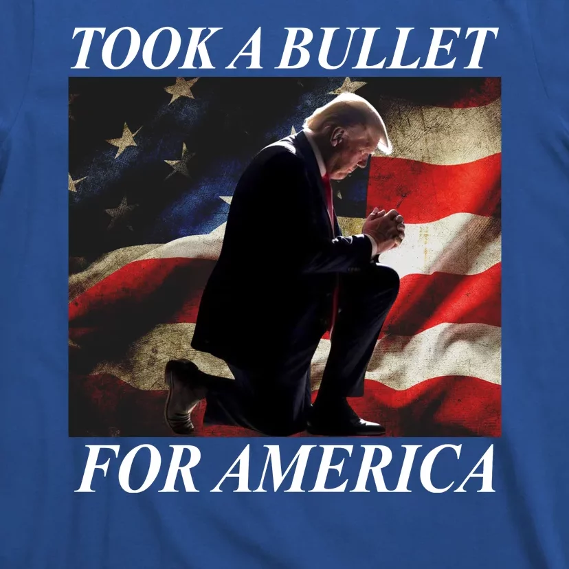 Took A Bullet For America Donald Trump Usa T-Shirt