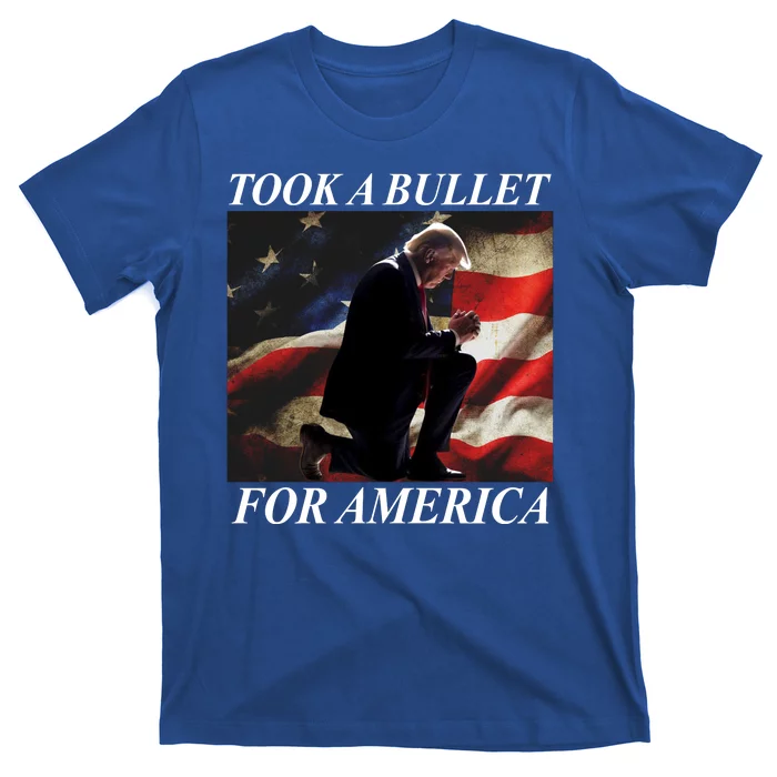 Took A Bullet For America Donald Trump Usa T-Shirt