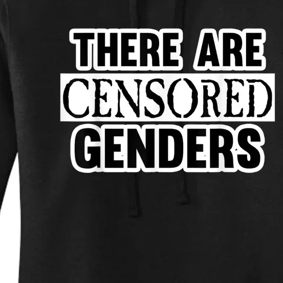 There Are Censored Genders Women's Pullover Hoodie