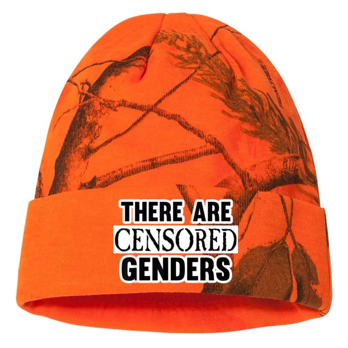 There Are Censored Genders Kati - 12in Camo Beanie