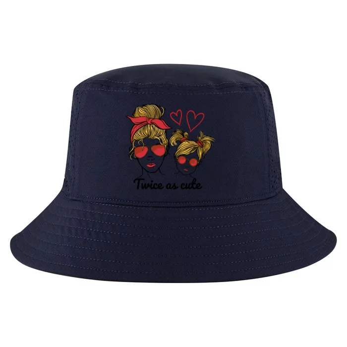 Twice As Cute Mom And Daughter Cool Comfort Performance Bucket Hat