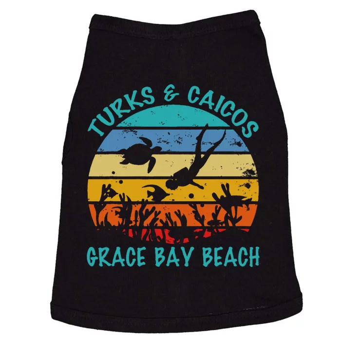 Turks And Caicos Islands West Indies Grace Bay Beach Doggie Tank