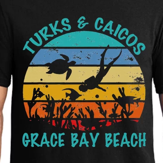 Turks And Caicos Islands West Indies Grace Bay Beach Pajama Set