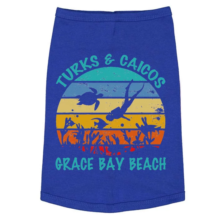 Turks And Caicos Islands West Indies Grace Bay Beach Doggie Tank