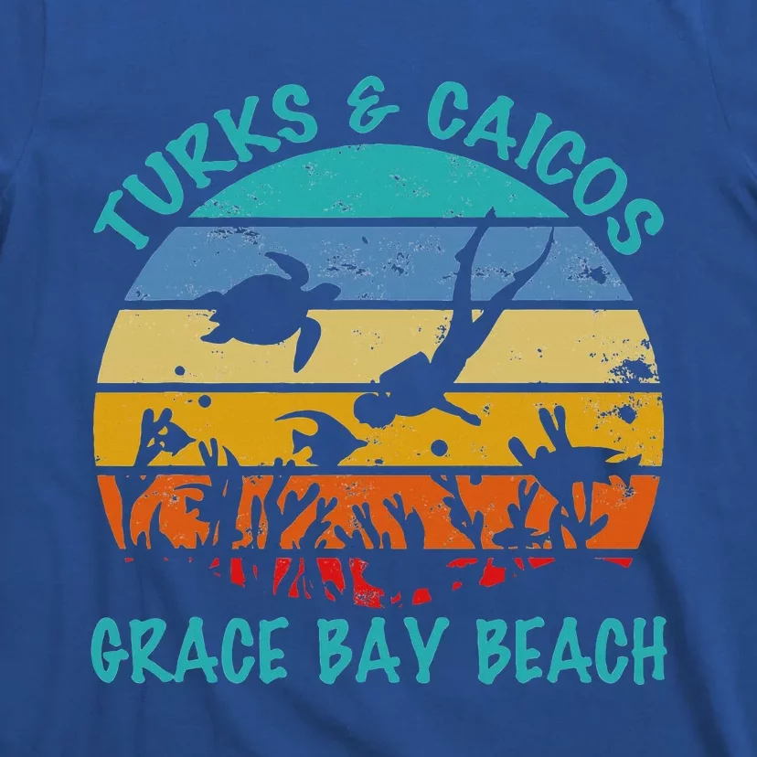 Turks And Caicos Islands West Indies Grace Bay Beach T-Shirt