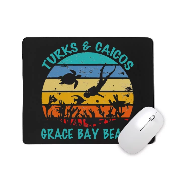 Turks And Caicos Islands West Indies Grace Bay Beach Mousepad