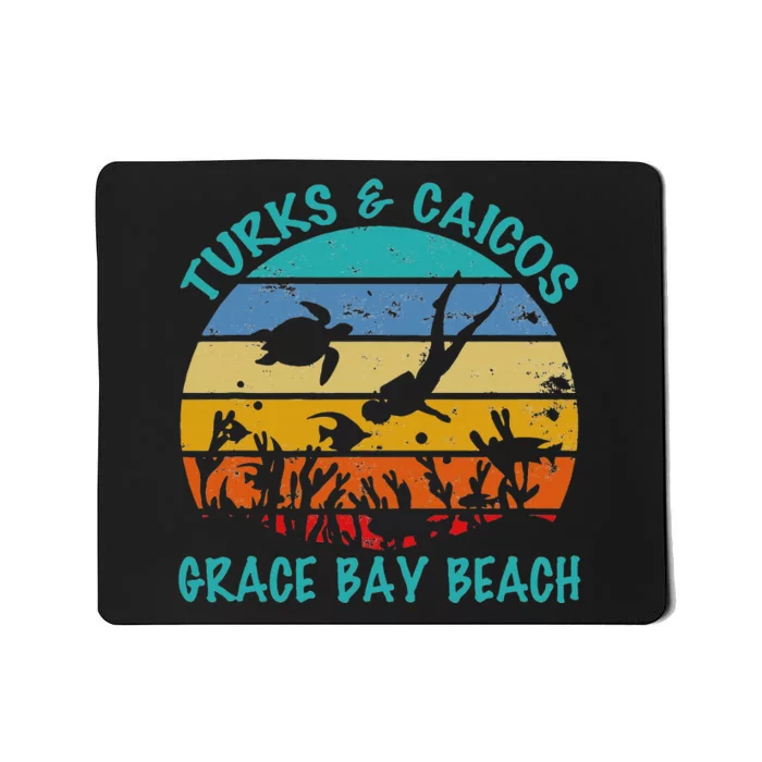 Turks And Caicos Islands West Indies Grace Bay Beach Mousepad