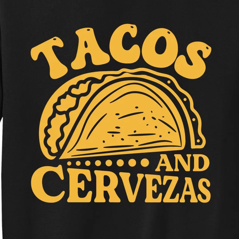 Tacos And Cervezas Graphic Sweatshirt