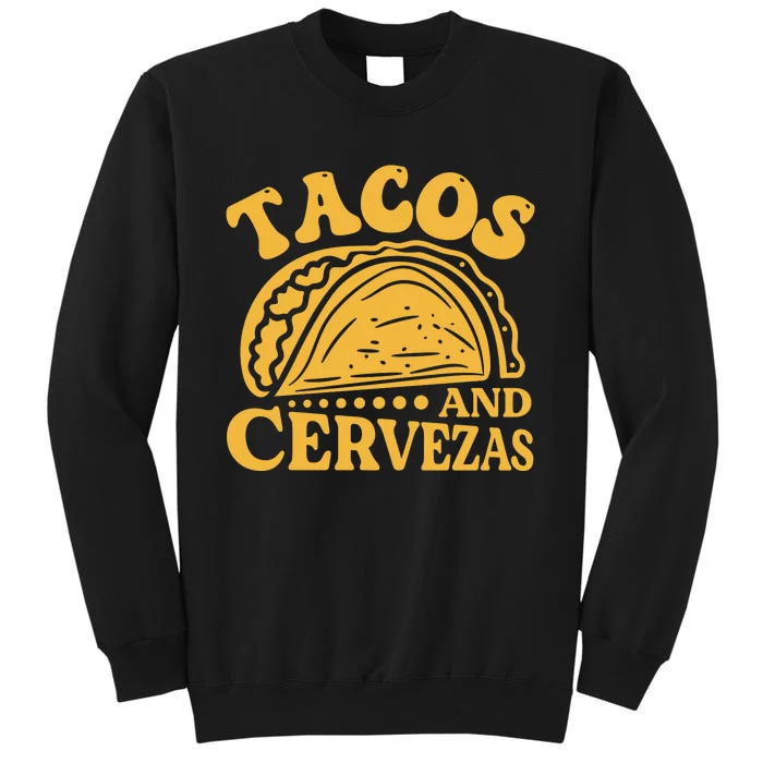 Tacos And Cervezas Graphic Sweatshirt