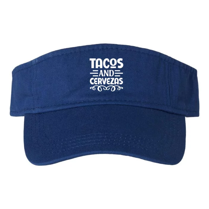 Tacos And Cervezas Print Valucap Bio-Washed Visor