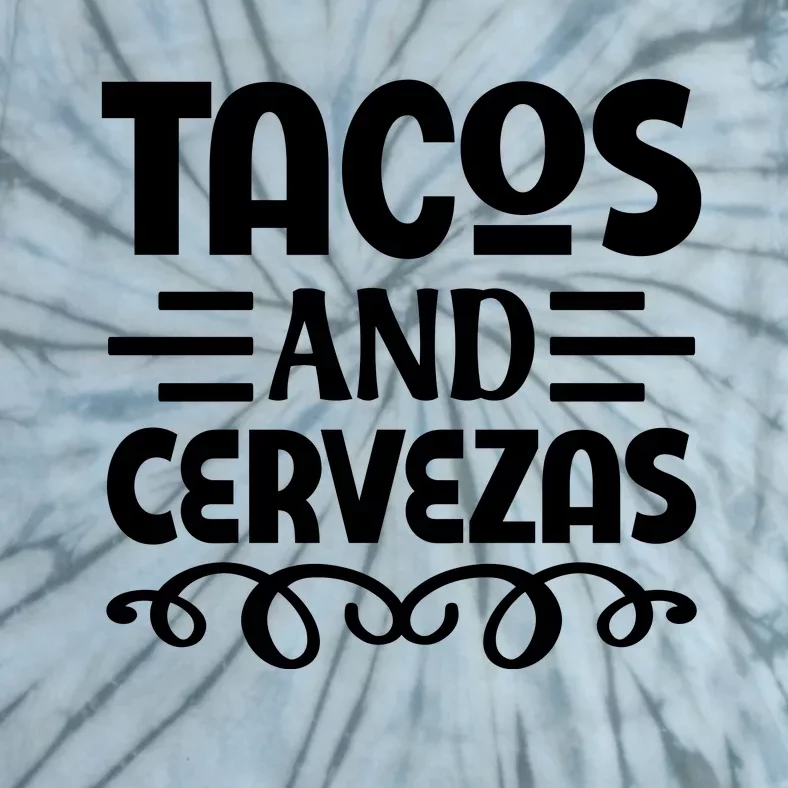 Tacos And Cervezas Print Tie-Dye T-Shirt